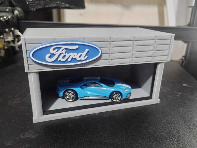 Diorama Hot Wheels Ford Dealership 1:64