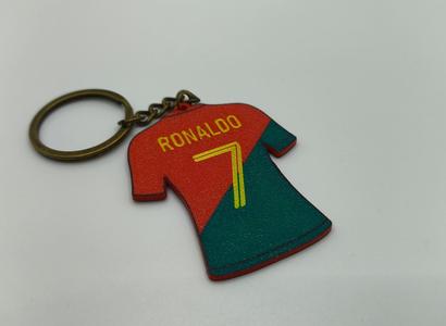 Cristiano Ronaldo Portugal keychain - Portugal National Team T-Shirt - 3D multicolor design