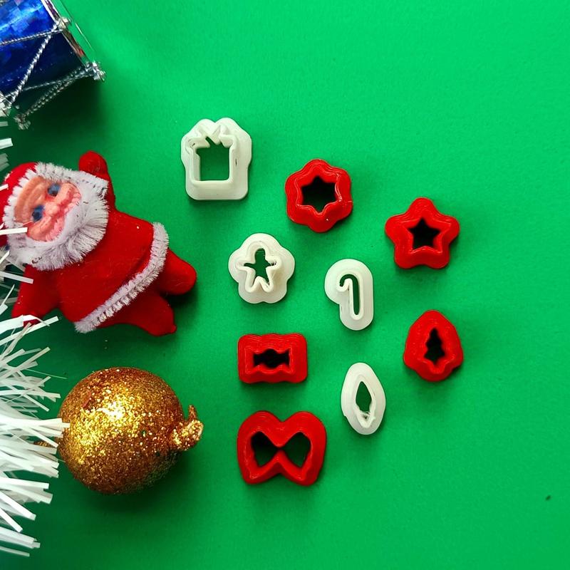 christmas theme v6 clay cutters