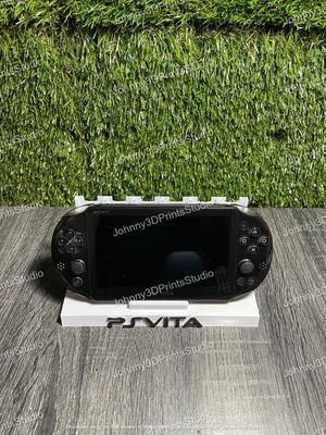 PS VITA CONSOLE HOLDER / STAND WITH 12 GAME CASES