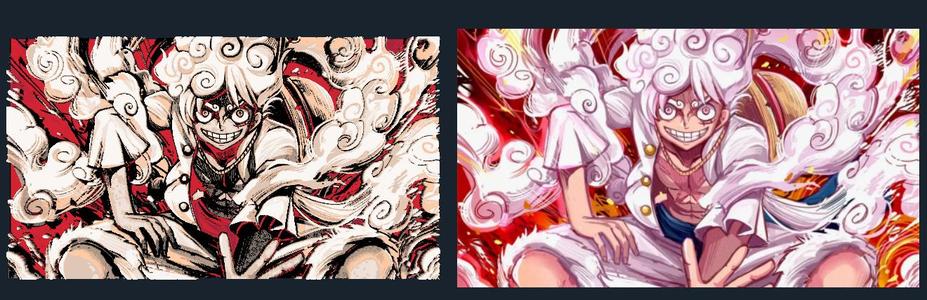 Hueforge - Luffy Gear5