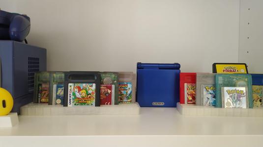 game boy cartridge stand / stand for game boy games