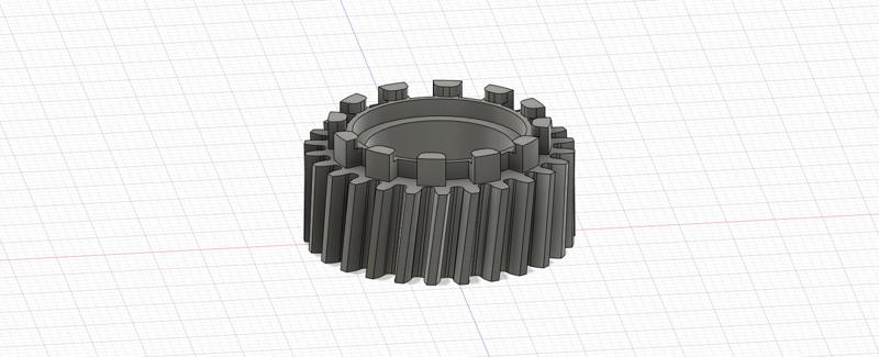 Mazda window lifter gear