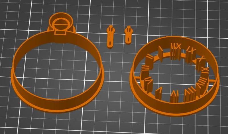 Harry potter pocket watch cutter and embosser