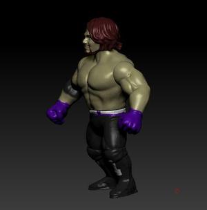 aj styles phenomenal Hasbro vintage WWE action figure