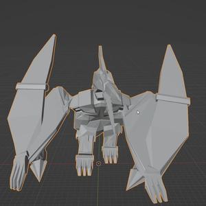 Transformers nanobots: Dinobot Swoop (dino mode)