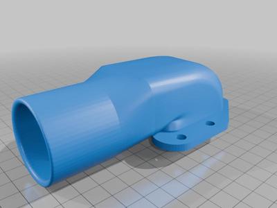 Makita 5704 Suction Adapter modified