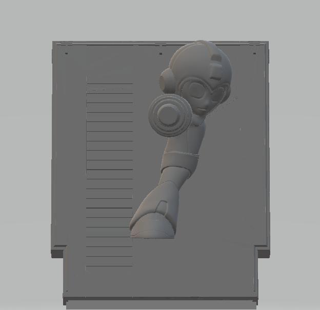 Megaman - NES cartridge - decoration