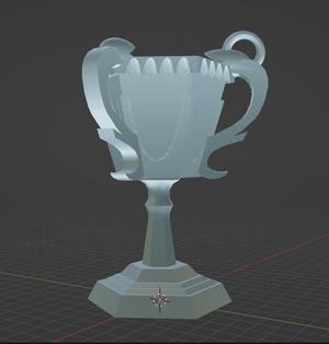 Harry Potter Triwizard tournament cup keychain