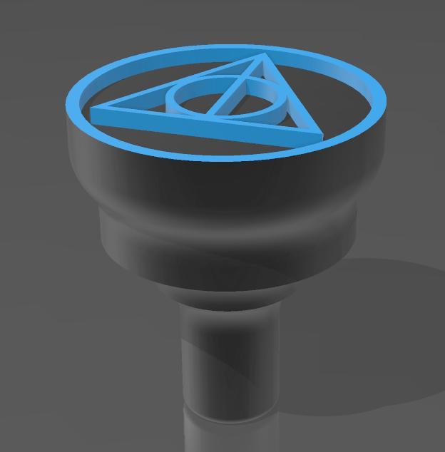 Sello Reliquias de la muerte harry potter