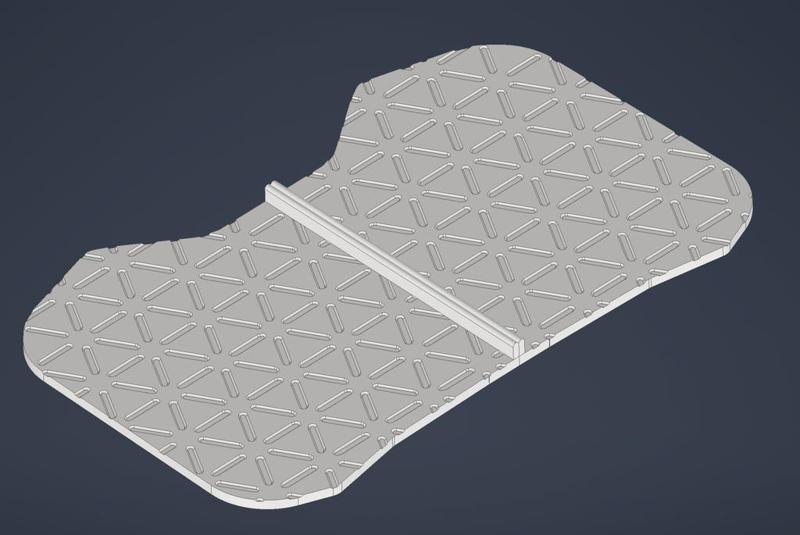 LEFT AND RIGHT CUP HOLDER COVERS FOR RAV 4 XA50