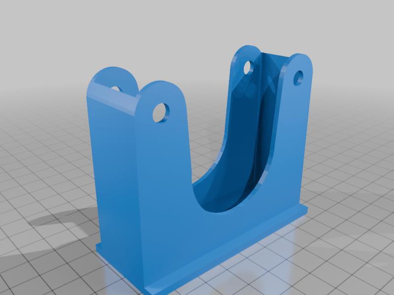 Wall mounted broom holder