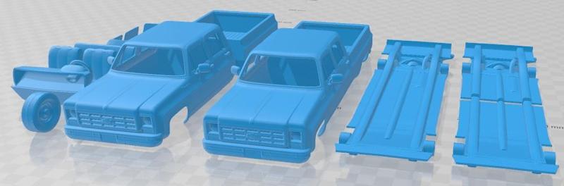 Chevrolet K30 Crew Cab 1979 Printable Car