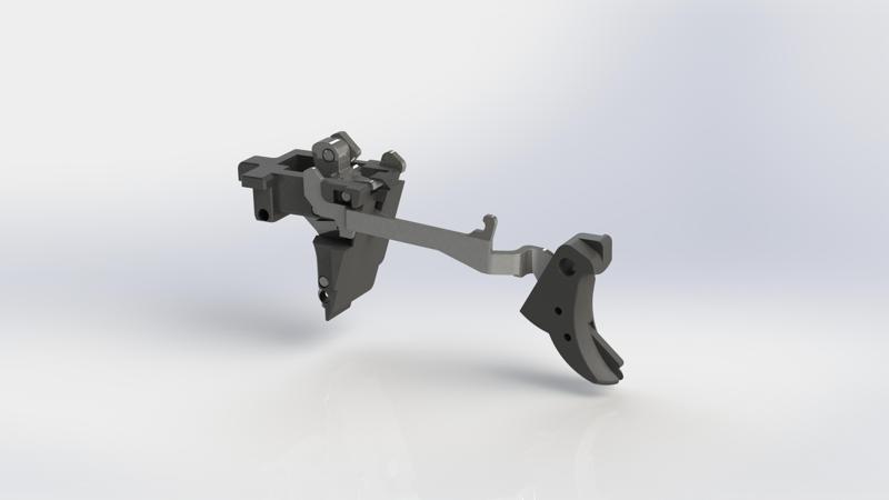 AAP 01 Hammer assembly (Airsoft toy)