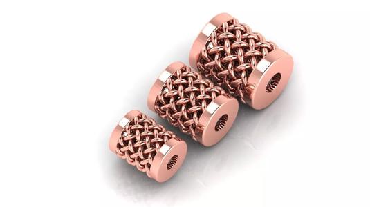 3 size beads or balls or jewellery accessories