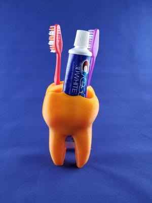 Tooth ToothBrush and ToothPaste Holder