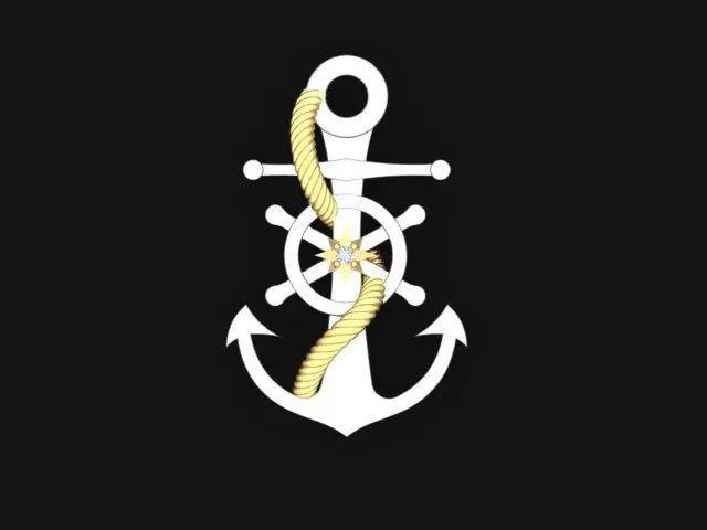 Anchor design Men Pendant