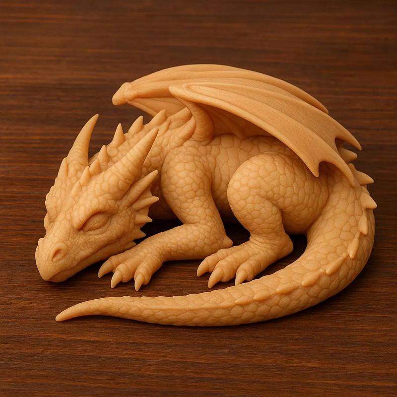 Sleeping Dragon Figurine