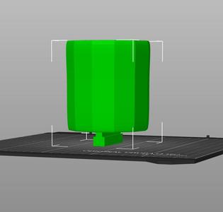 Porta Bottiglia Cup Holder Sim Racing