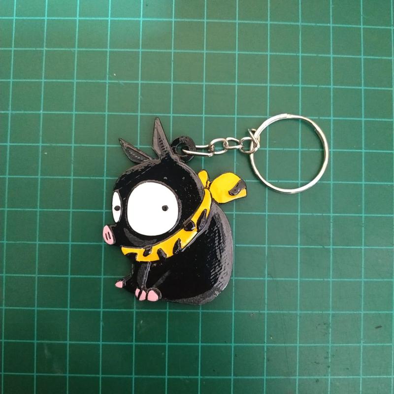 P CHAN / 3D KEYCHAIN