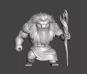 Derochio Lion King Six Knights of Black 3D Model