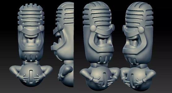 Mic Man Pendant