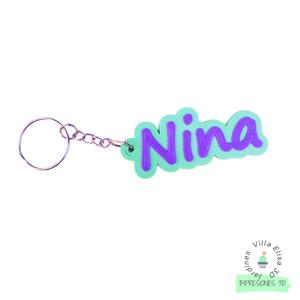 Nina keychain keychain bookmark