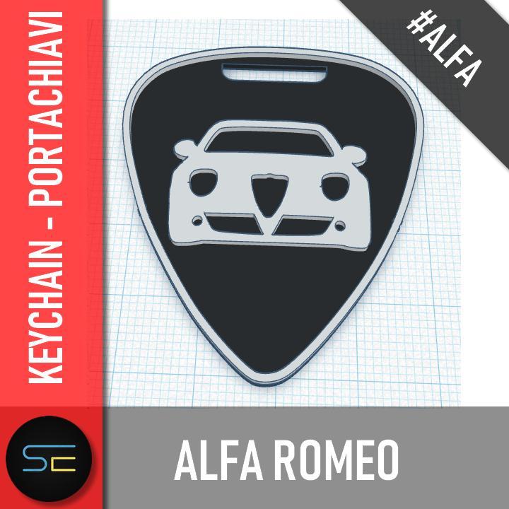 Alfa romeo Mito Front keychain