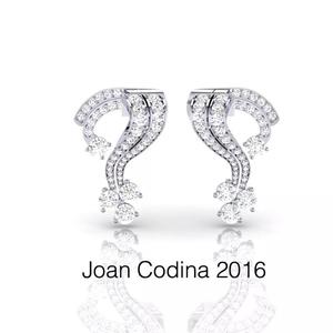 The Tourist Earrings  CAD MODEL as seen in the Hollywood Movie