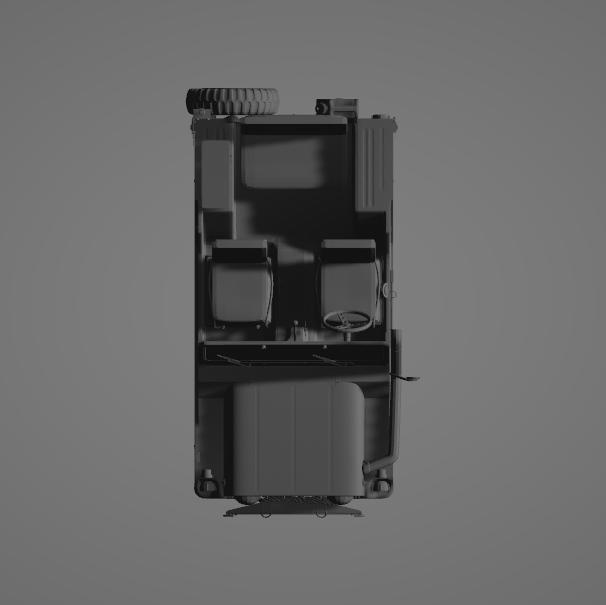 M151 Military Jeep – 3D Printable Classic Light Utility Vehicle Model