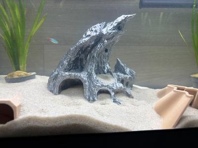 Rock cave for aquarium