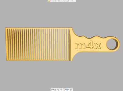 men's haircut comb