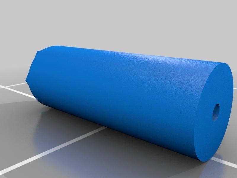 .22 caliber fake supressor (1/2x28 TPI threads)