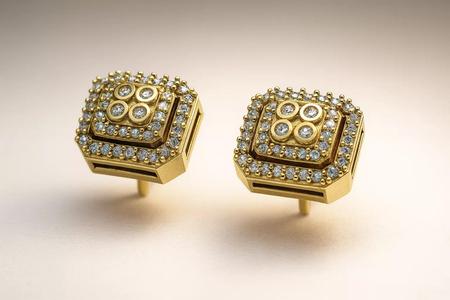 Stud earrings Model 7856