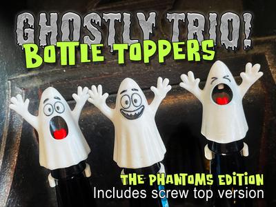 Ghostly Trio Bottle Toppers – Da Phantoms Edition 