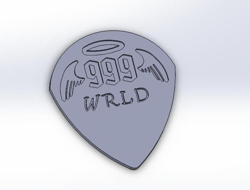 Guitar pick JUICE WRLD