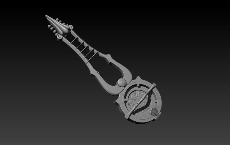 Xena Warrior Princess Guitar