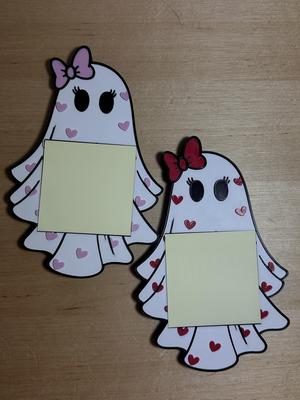 Post it Holder: Cute Ghost