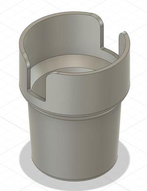 Tesla Model Y Cupholder to Yeti Rambler 10 oz Mug Adapter