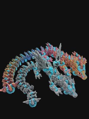 Glass Eye Harvestmoon Dragon Flexible