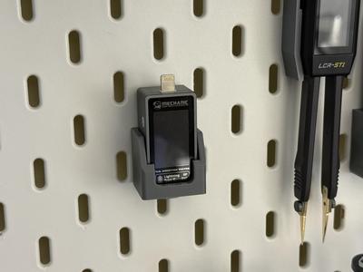 Mechanic Tail Insertion USB Tester Skadis Holder