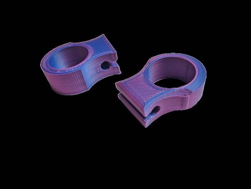 Frameless Slingshot Ring with Top Slots for Flat Bands