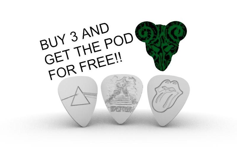 Guitar Pick - Rock Set