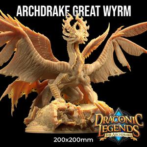 Archdrake Great Wyrm | Draconic Legends: The Archdrake | Campaign
