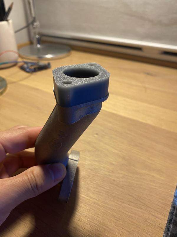 Pitbike manifold spacer