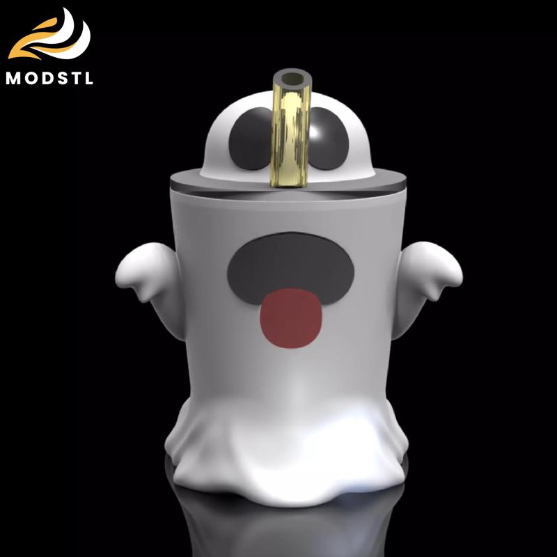 GHU4014 VASO PERSONAJE 5 FANTASMA CLASICO