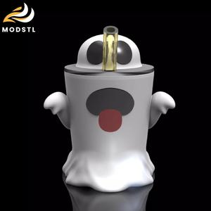 GHU4014 VASO PERSONAJE 5 FANTASMA CLASICO