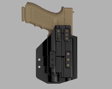 Glock 17 Baldr PRO / RL IWB COMPRESSION MOLD
