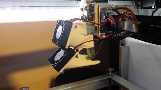 DEPRECATED - B3 Innovations Pico Extruder fan shrouds customized for Type A Machines 2014 Series 1 (G1)