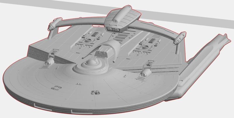 Rowtron Class - Star trek Miranda Variant